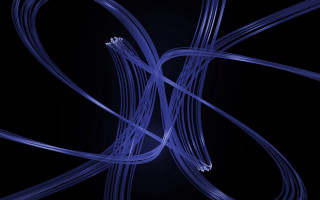 Blue black swirl white center 2 - a white center free wallpaper