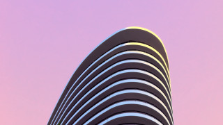 Tall building pink sky modernism - modernism free wallpaper