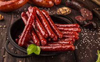 Black plate hot dogs still - other food free wallpaper