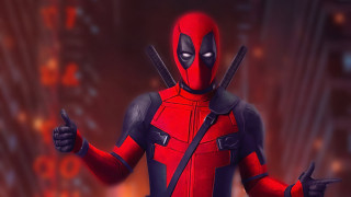 Deadpool thumbs up red suit - a deadpool character free wallpaper