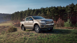Silver truck dirt road forest - a dirt road next free wallpaper