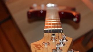 Guitar neck closeup bokeh shallow - the neck free wallpaper