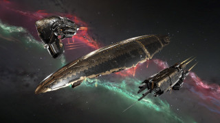 Space station galaxy ship battle - a galaxy free wallpaper