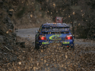 Car driving dirt road leaves - colin gill free wallpaper