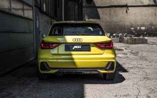 Yellow car garage building open - a garage door open free wallpaper