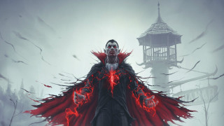 Man redcape birdcage gothic magic - a red cape free wallpaper