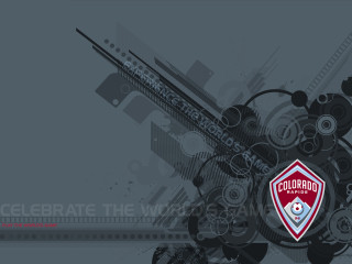 Soccer team logo gray background - triadic free wallpaper for desktop