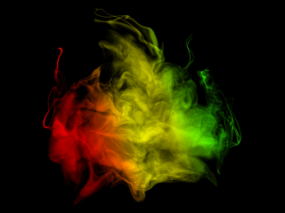 Multicolored smoke cloud dark sky - the dark sky free wallpaper