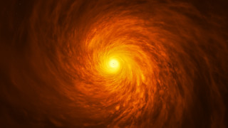Spiral orange yellow light dark 2 - a spiral free wallpaper