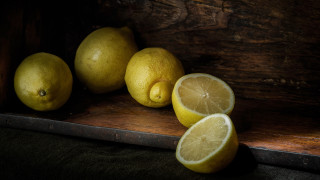 Lemons wooden table knife lemon - christopher williams free wallpaper for desktop