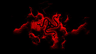 Red black snake fire glow - 8 k free wallpaper