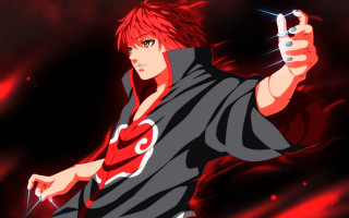 Red haired man pointing cellphone - a cell phone free wallpaper