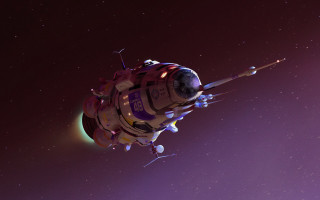 Space station bright lights aurora - christopher balaskas free wallpaper