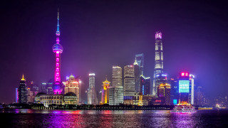Cui bai city skyline night - cui bai free wallpaper for desktop