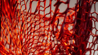 Red vase net abstract fire - mesh wire free wallpaper