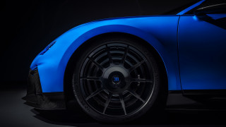 Blue sports car dark room 9 - the dark room free wallpaper