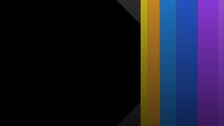 Black background rainbow stripe minimalist - triadic free wallpaper