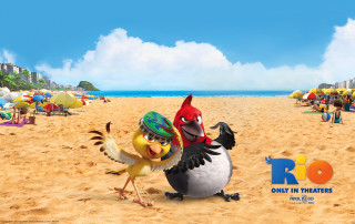 Cartoon character beach chicken woman - adam rex free wallpaper