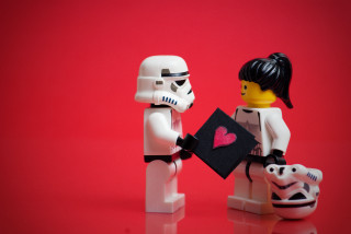 Lego star wars stormtrooper panda - free valentines wallpaper