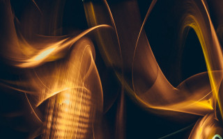 Yellow brown abstract black green - motion blur free wallpaper