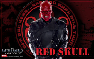 Red skull leather jacket background - a leather jacket free wallpaper