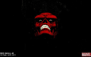 Red skull scary face dark - bill sienkiewicz free wallpaper