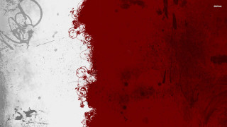 Red white wall black white - blood free wallpaper for desktop