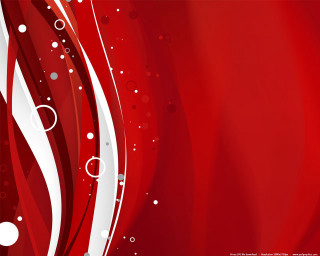 Red white abstract background bubbles - dorothy coke free wallpaper