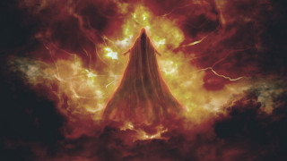 Ghost fire sky mountain ember - elden ring free wallpaper