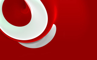 Red white abstract center bottom - abstract background free wallpaper