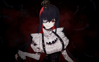Gothic victorian woman crown black - victorian free wallpaper
