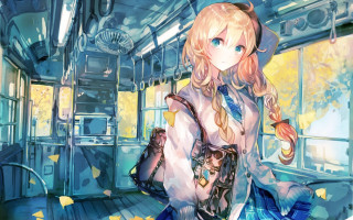 Alice prin kyoto magical realism - a train free wallpaper