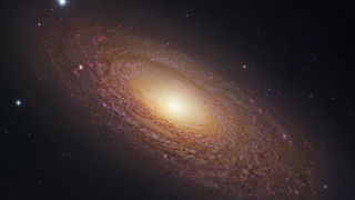 Spiral galaxy stars bright light 3 - a. hardy free wallpaper