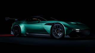 Green sports car dark room 6 - a green sports car free wallpaper