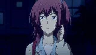 Purple haired girl sailor uniform 2 - kyoani free wallpaper