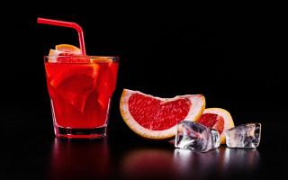 Blood orange juice ice grapefruit - neoplasticism free wallpaper