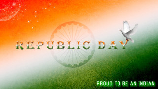 Flag bird flying republic day - a picture of a flag free wallpaper