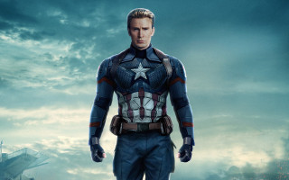 Captain america ship cloudy sky - a ship in the background free wallpaper