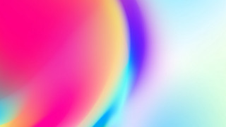 Blurry circular pink blue green - a circular design free wallpaper