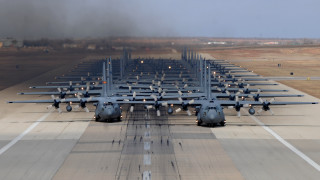 Airplanes line runway smoke outdoors - a large group free wallpaper