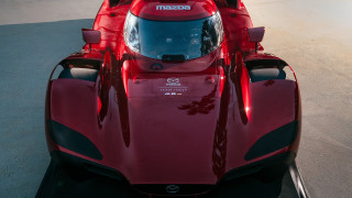 Red sports car hood up 2 - conroy maddox free wallpaper