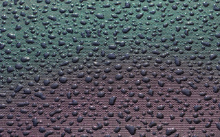 Raindrop closeup green purple background - kinetic pointillism free wallpaper