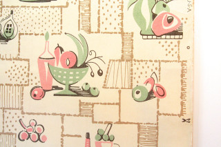 Fruit vegetables vase bowl kitsch - fruit free wallpaper