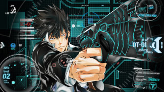 Eizan kikukawa manga futuristic gun - his right hand free wallpaper