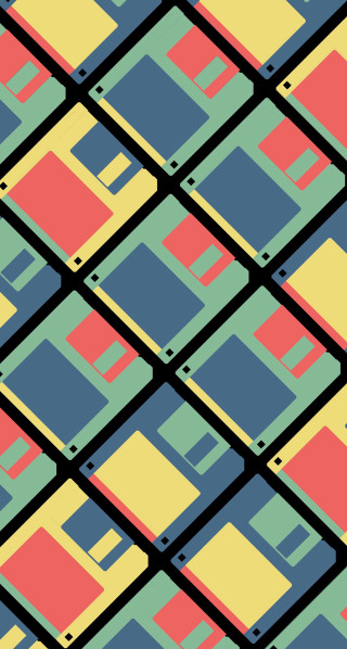 Colorful pattern black background red - a colorful pattern free wallpaper