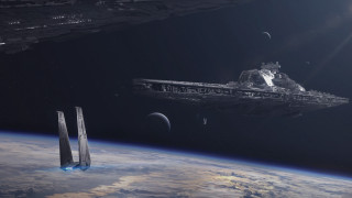 Space station earth shuttle background - a space station in the middle of the earth free wallpaper