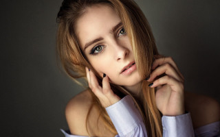 Eszter mattioni portrait blonde hair - her cheek free wallpaper