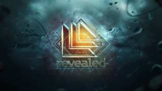 Revealed logo triangle center image - a logo free wallpaper
