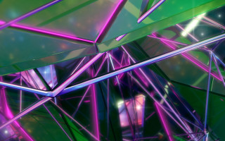 Colorful abstract lines shapes center - colorful abstract background free wallpaper