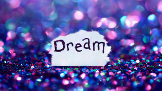 Dream glitter white paper blurry - dream free wallpaper